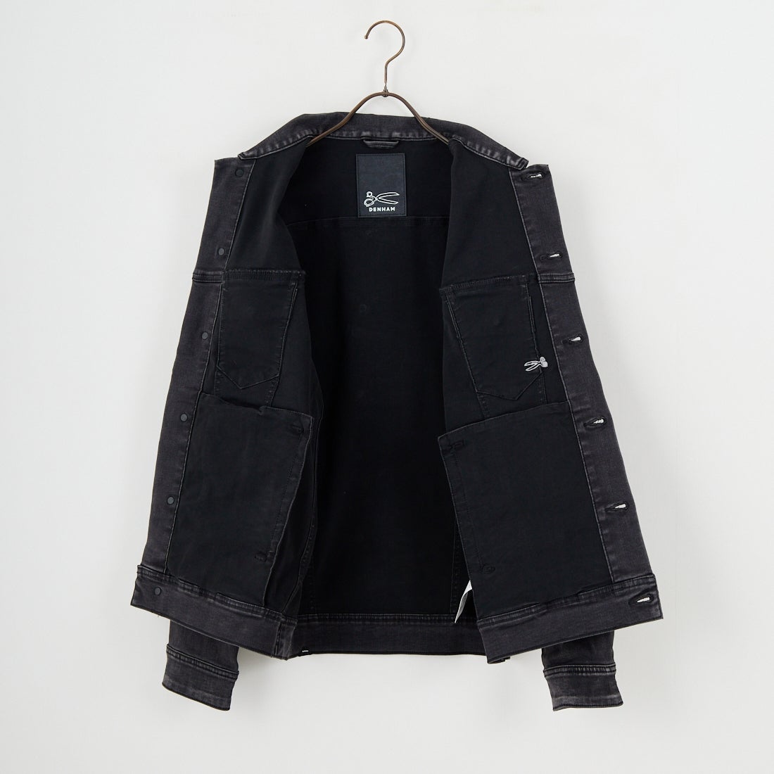 DENHAM [デンハム] AMSTERDAM デニムジャケット [AMSTERDAM-POCKET] BLACK