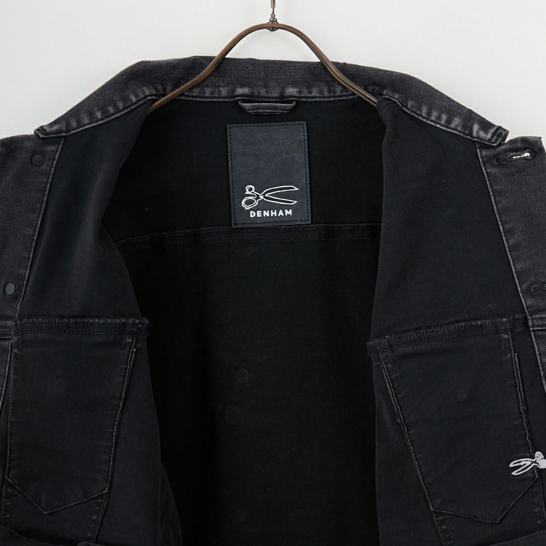 DENHAM [デンハム] AMSTERDAM デニムジャケット [AMSTERDAM-POCKET] BLACK