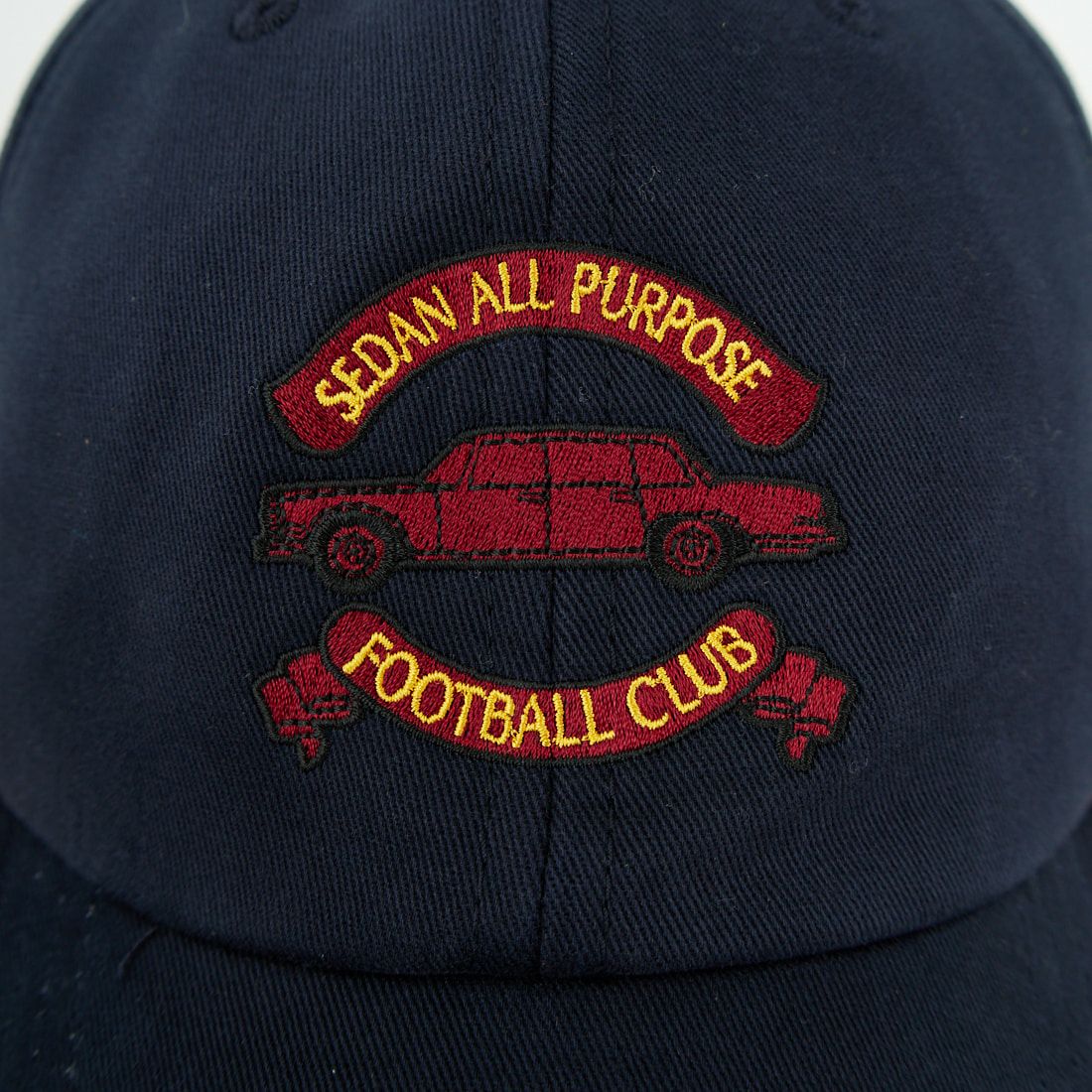 SEDAN ALL-PURPOSE [セダン オールパーパス] エンブレムロゴ 2トーンバイザーキャップ [SD25F-CP03] NVY/BUG