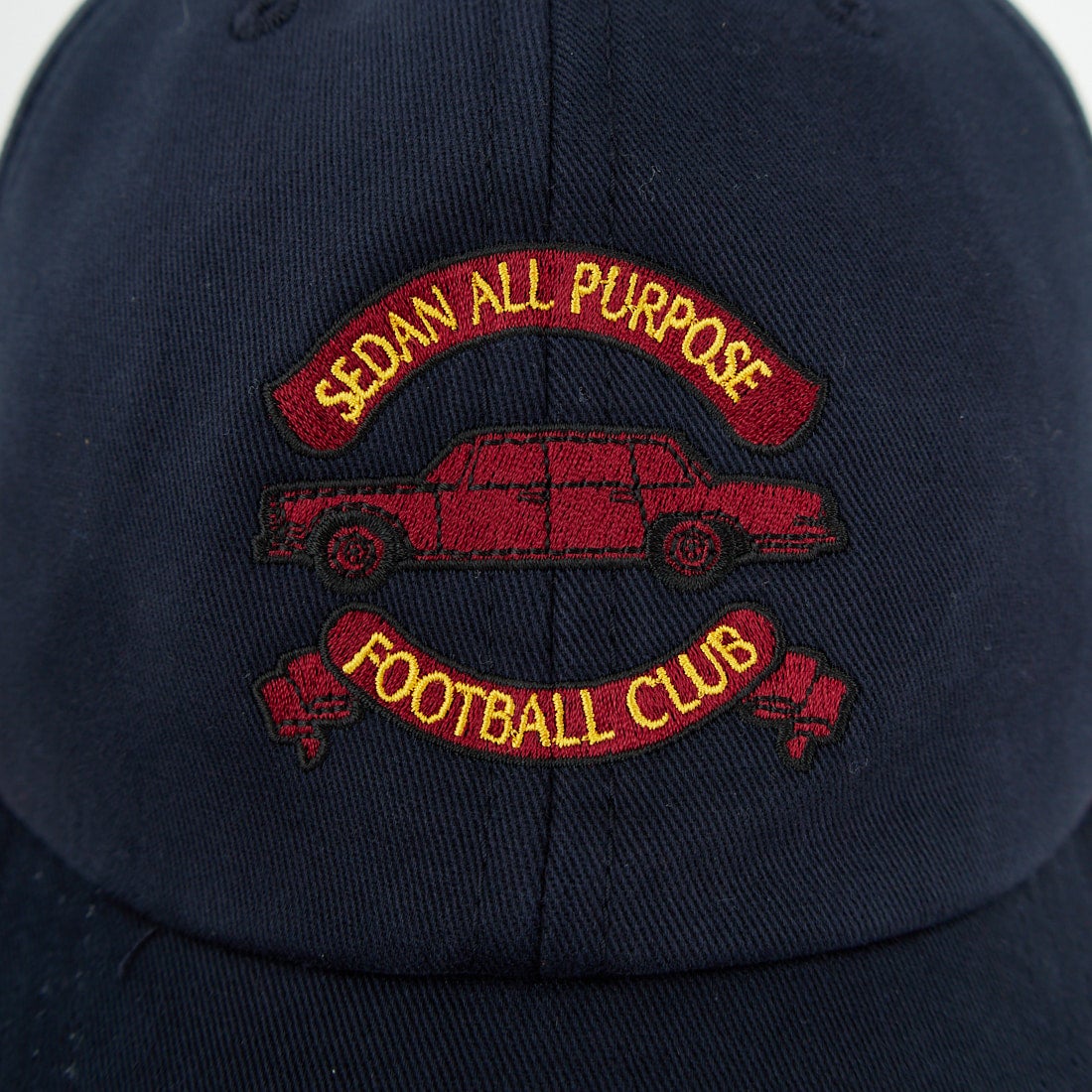SEDAN ALL-PURPOSE [セダン オールパーパス] エンブレムロゴ 2トーンバイザーキャップ [SD25F-CP03] NVY/BUG