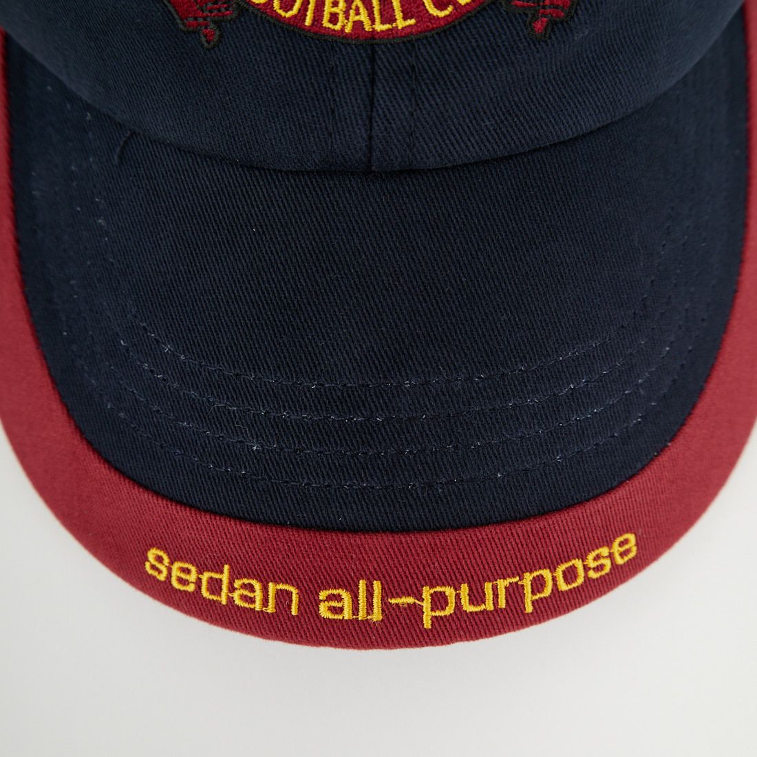 SEDAN ALL-PURPOSE [セダン オールパーパス] エンブレムロゴ 2トーンバイザーキャップ [SD25F-CP03] NVY/BUG