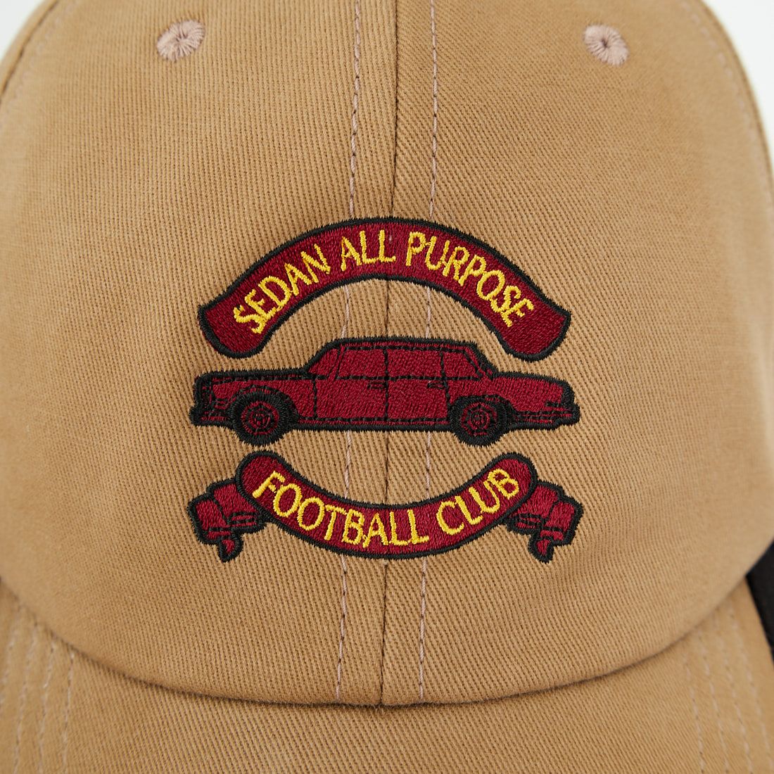 SEDAN ALL-PURPOSE [セダン オールパーパス] エンブレムロゴ 2トーンバイザーキャップ [SD25F-CP03] KHK/BLK