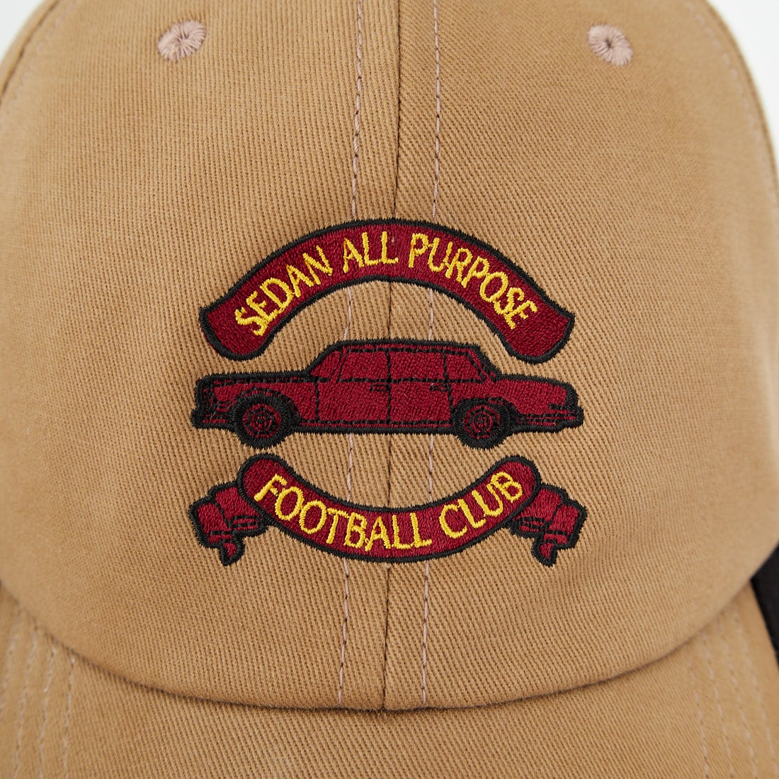 SEDAN ALL-PURPOSE [セダン オールパーパス] エンブレムロゴ 2トーンバイザーキャップ [SD25F-CP03] KHK/BLK