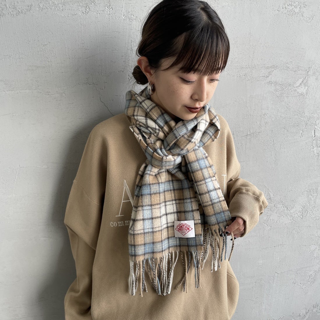 BEIGE CHEC