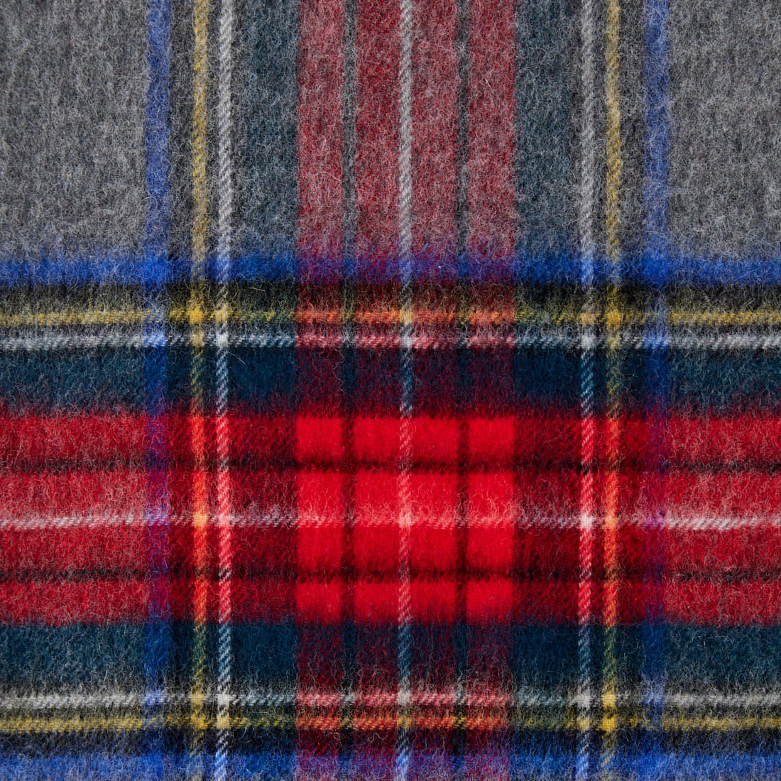 DANTON [ダントン] チェックマフラー [DT-H0226WCM] GREY STEWA