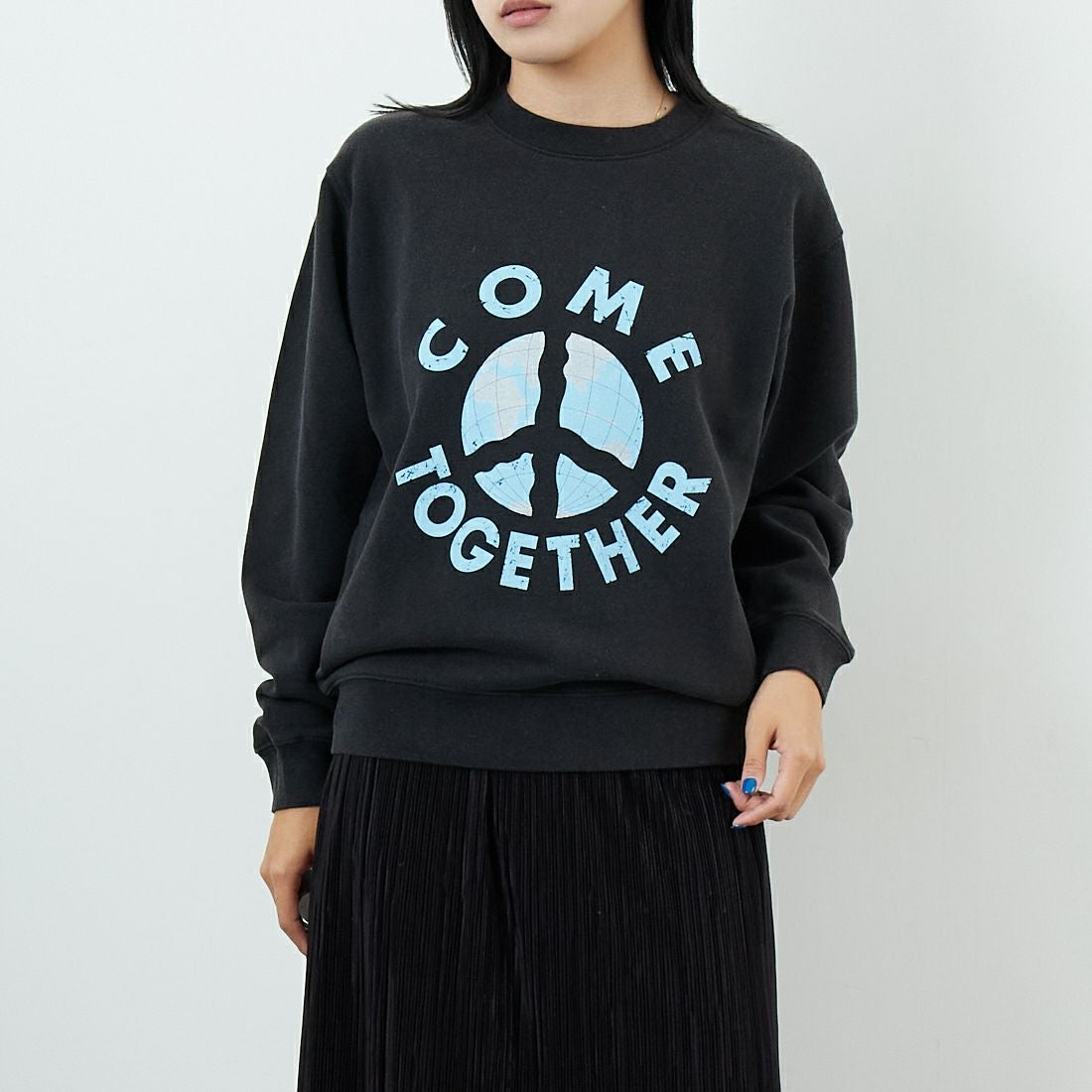 09 BLACK&&モデル身長：167cm 着用サイズ：S&&