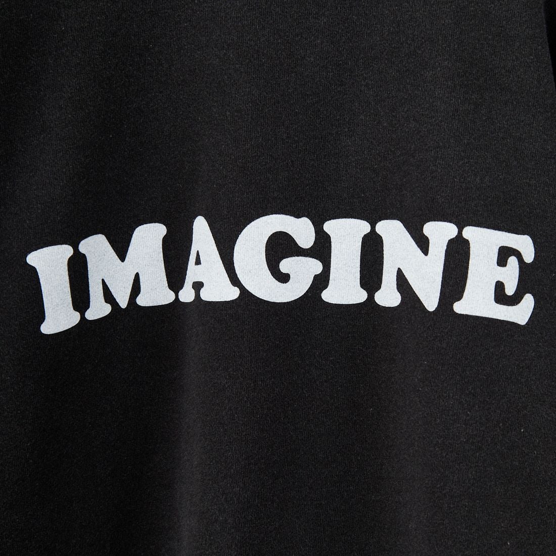 WORN FREE [ウォーン フリー] ヨーコ・オノ スウェット IMAGINE [WFR-VTG-200010] 09 BLACK