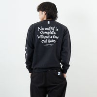 BLACK&&モデル身長：179cm 着用サイズ：M&&