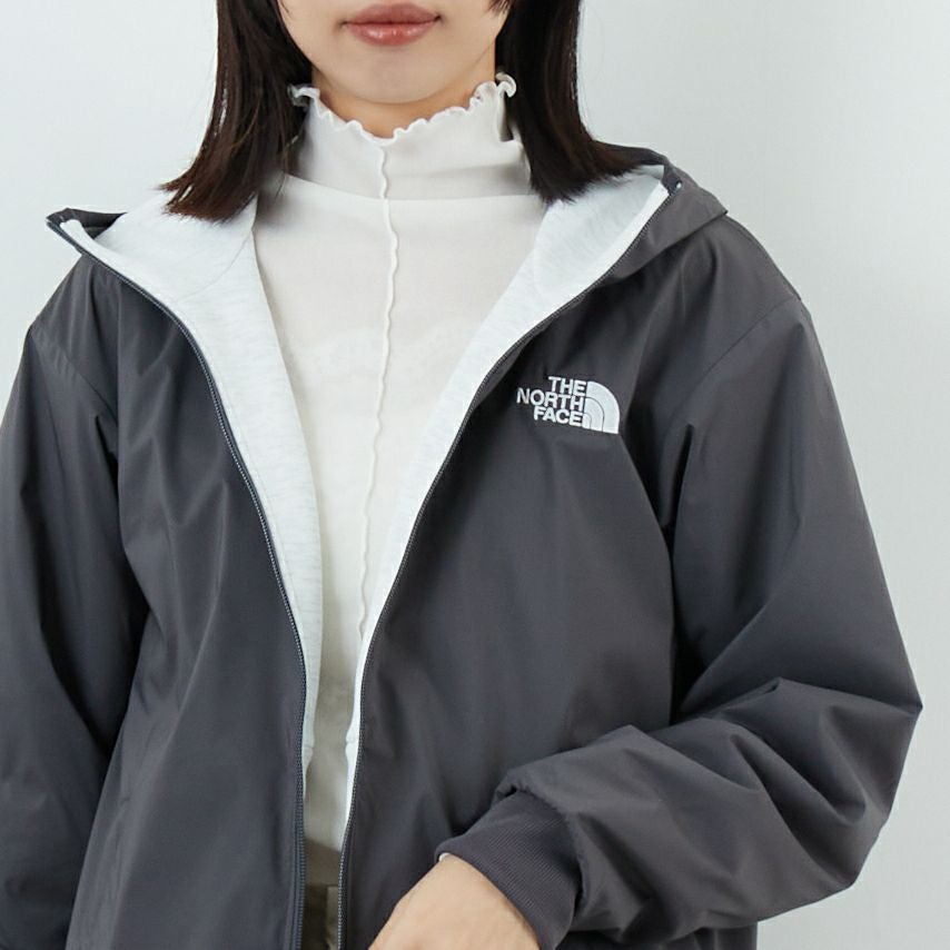 THE NORTH FACE [ザ ノースフェイス] リバーシブルテックエアーフーディ [NT62580] GX &&モデル身長：162cm 着用サイズ：S&&