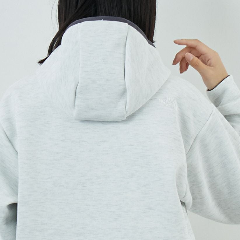 THE NORTH FACE [ザ ノースフェイス] リバーシブルテックエアーフーディ [NT62580] GX &&モデル身長：162cm 着用サイズ：S&&