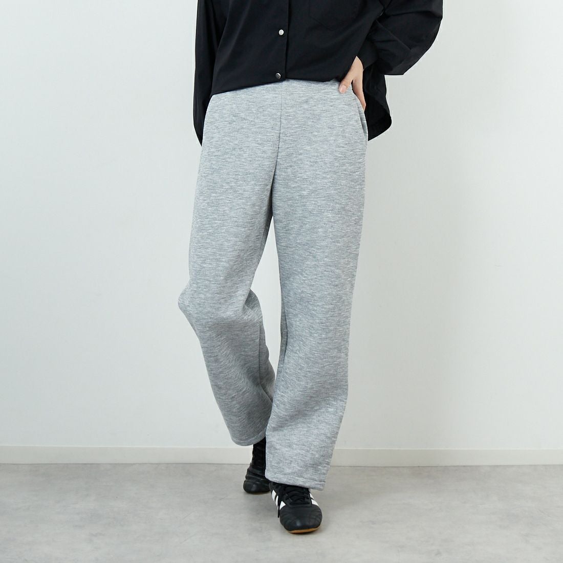 THE NORTH FACE [ザ ノースフェイス] テックエアースウェットパンツ [NBW62581] Z &&モデル身長：162cm 着用サイズ：M&&