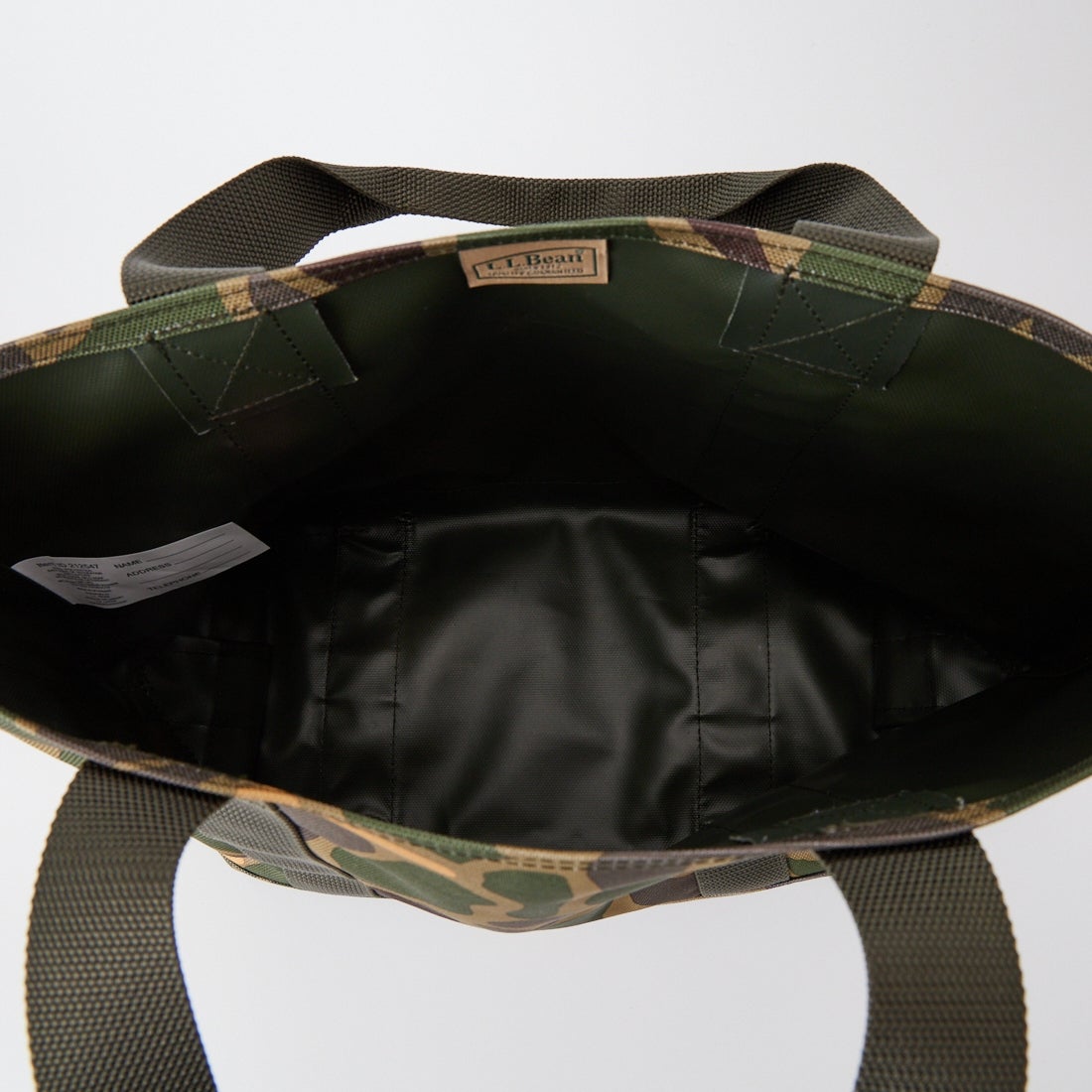 L.L.BEAN [エルエルビーン] ハンターズトートバッグ ミディアム [212547] KHAKI OLIV