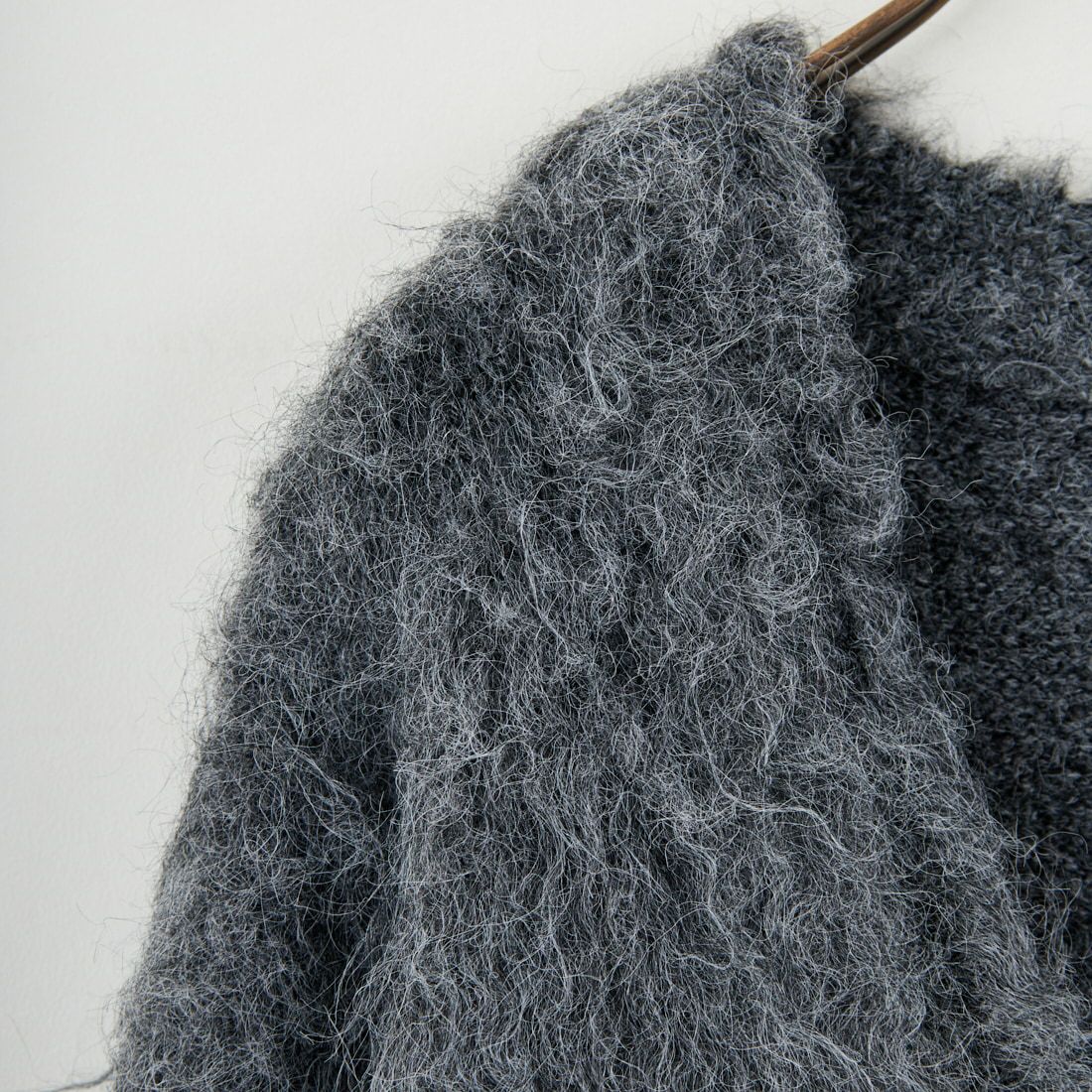 hwyl [ヒュイル] オーバーサイズシャギーニットカーディガン [55285569] ﾁｬｺｰﾙ