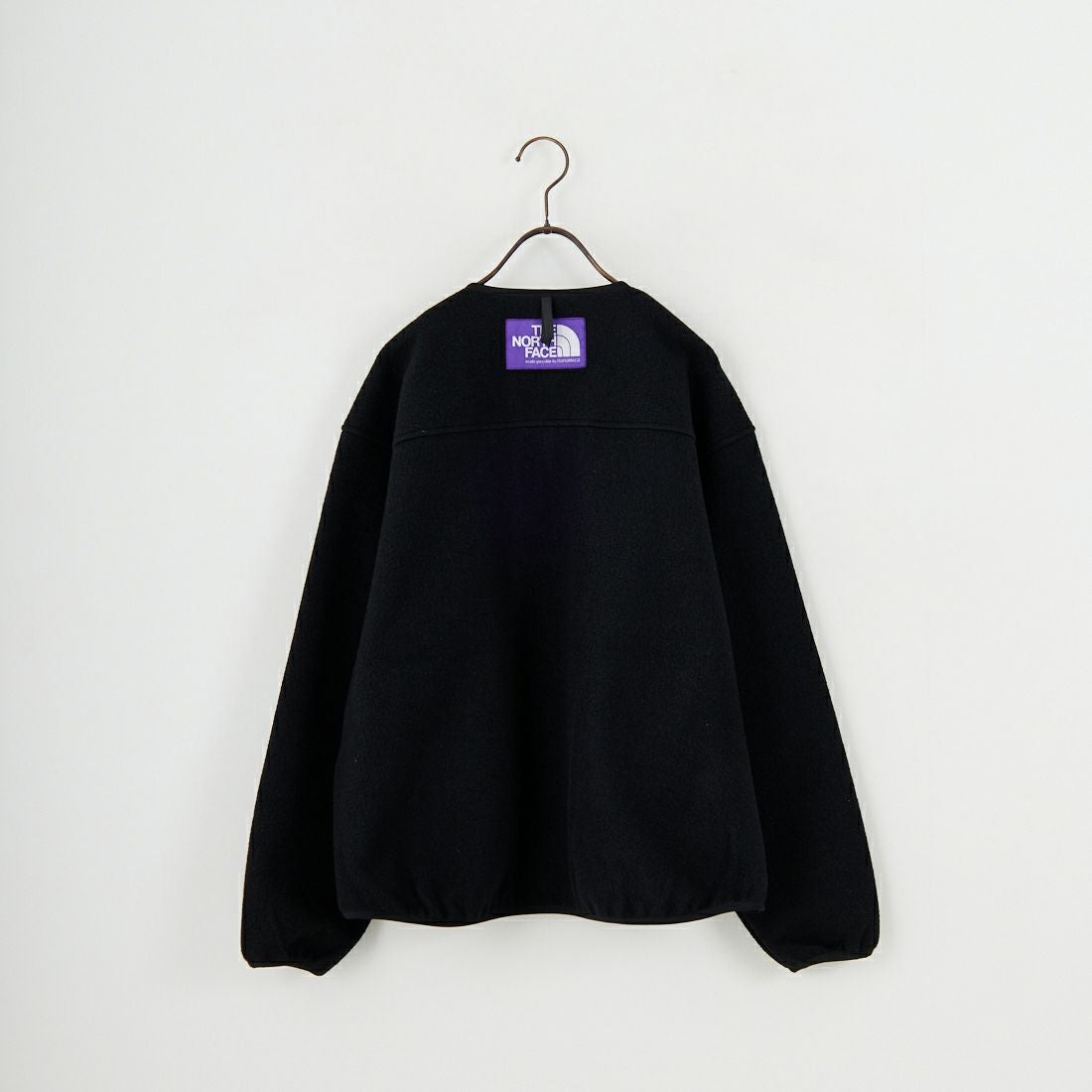 THE NORTH FACE PURPLE LABEL [ザ ノースフェイス パープルレーベル] プラスフリースフィールドカーディガン [N25FA037] K BLACK
