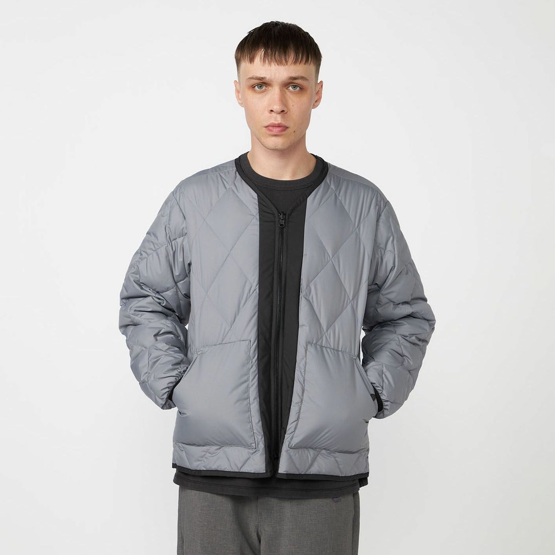 LH L.GRAY&&モデル身長：179cm 着用サイズ：32&&