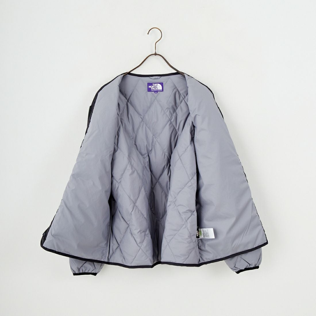 THE NORTH FACE PURPLE LABEL [ザ ノースフェイス パープルレーベル] パーテックスカンタムプラス フィールドダウンカーディガン [N25FA036] LH L.GRAY