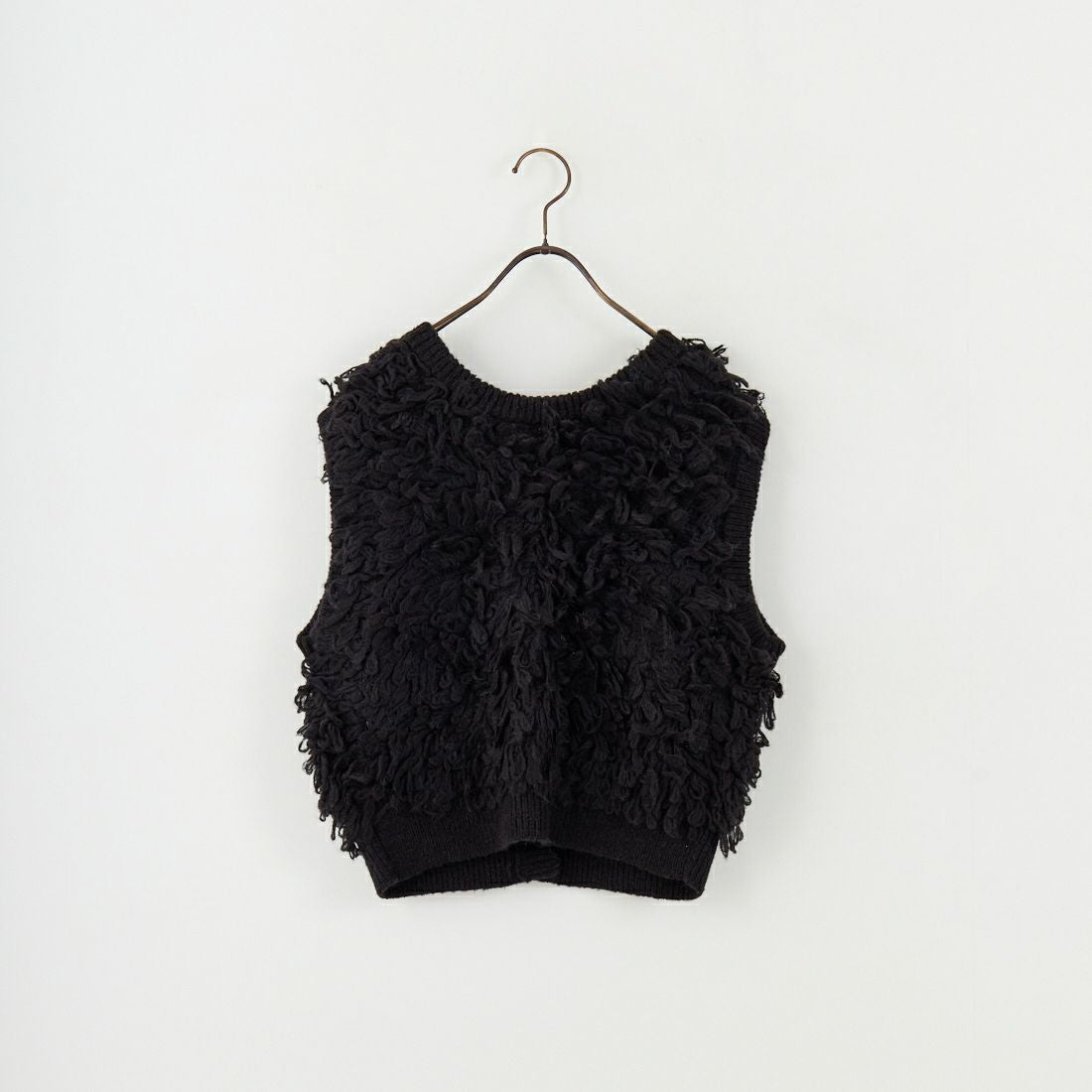 nenom [ネノム] マルチWAY フリンジショートベスト [NE25131028] 09 BLACK