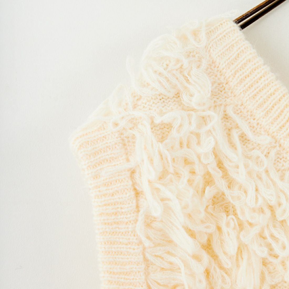 nenom [ネノム] マルチWAY フリンジショートベスト [NE25131028] 21 IVORY