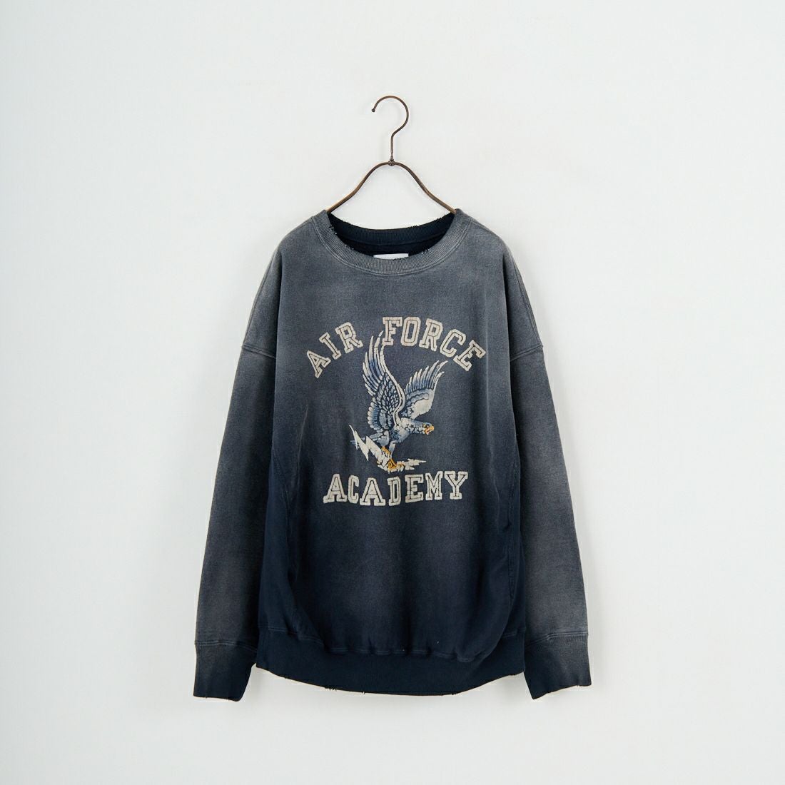 BOW WOW [バウワウ] U.S. AIR FORCE フロッキーロゴスウェット [BW252-UAES] AGED BLACK