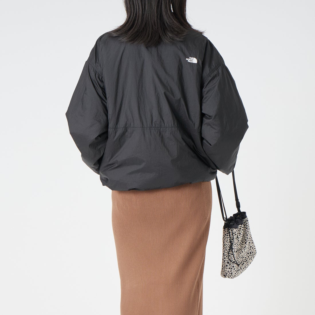 THE NORTH FACE [ザ ノースフェイス] リバーシブル エクストリームパイルフリースジャケット [NP72536] K &&モデル身長：162cm 着用サイズ：S&&