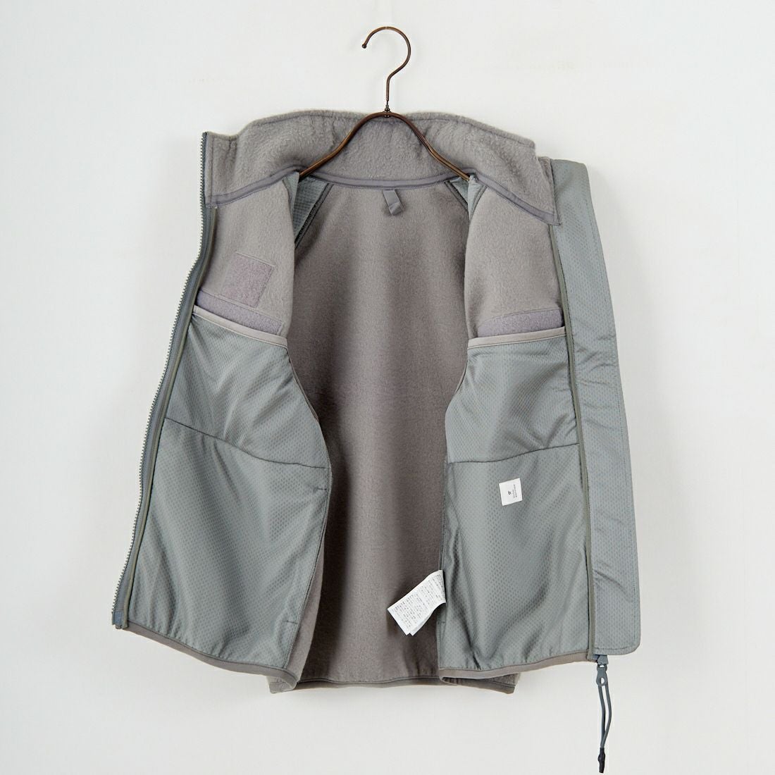 blurhms ROOTSTOCK [ブラームス ルーツストック] LEVEL3 フリースベスト [BROOTS24F13F25] 01 F.GREY