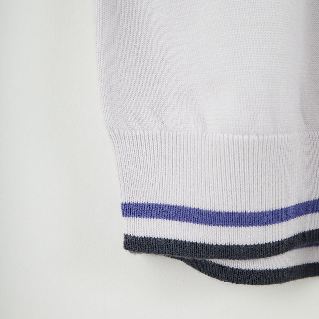 MARK & LONA [マークアンドロナ] ウールクルーネックセーター [MLM-5C-AB01] LT.GREY