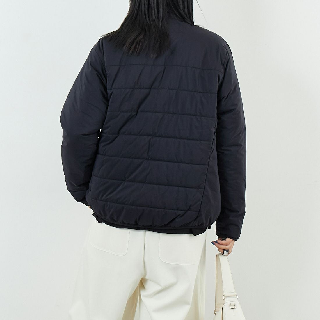 THE NORTH FACE [ザ ノースフェイス] ライトライダージャケット [NYW82554] K &&モデル身長：167cm 着用サイズ：L&&