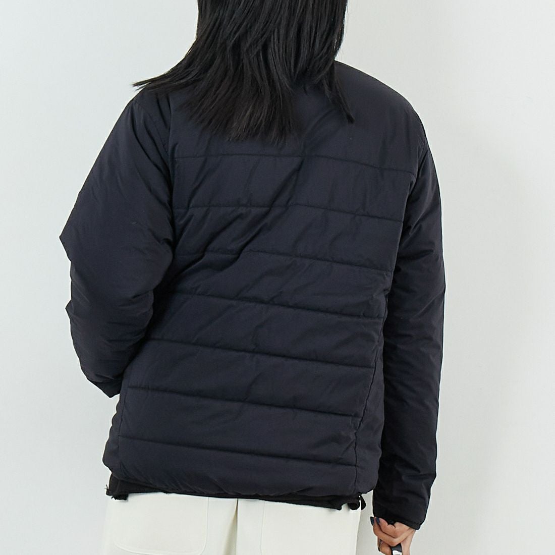 THE NORTH FACE [ザ ノースフェイス] ライトライダージャケット [NYW82554] K &&モデル身長：167cm 着用サイズ：L&&