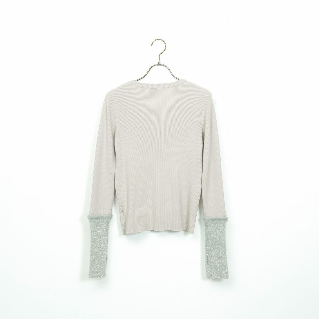 Jf Ready Made [ジェイエフレディメイド] ラメシャギーアームウォーマーニット [986-14102] ｸﾞﾚｰｼﾞｭ