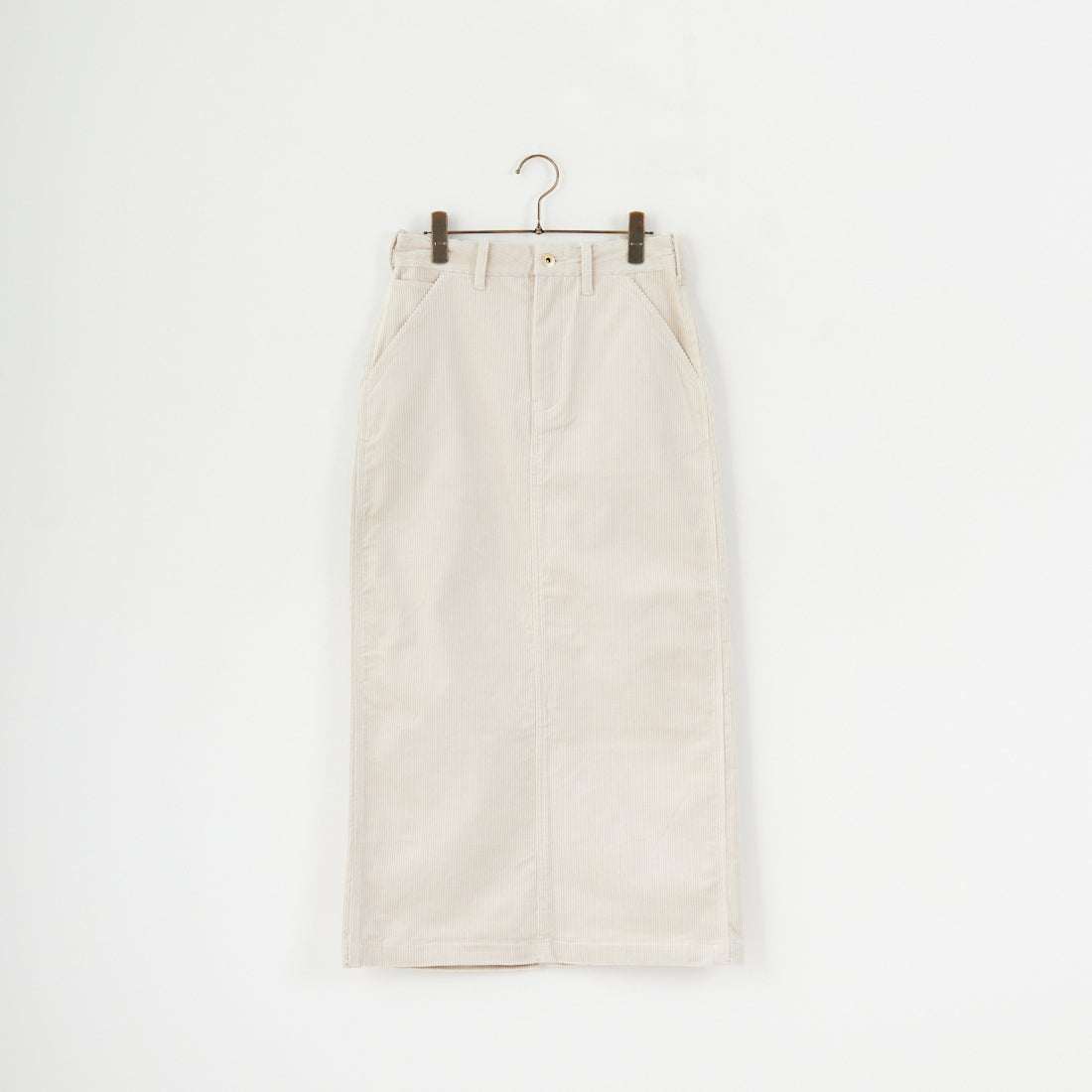 UNIVERSAL OVERALL [ユニバーサルオーバーオール] 別注 コーデュロイナロースカート [U2532767IN-JF] GREIGE