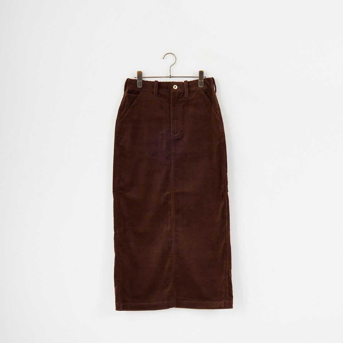 UNIVERSAL OVERALL [ユニバーサルオーバーオール] 別注 コーデュロイナロースカート [U2532767IN-JF] BROWN