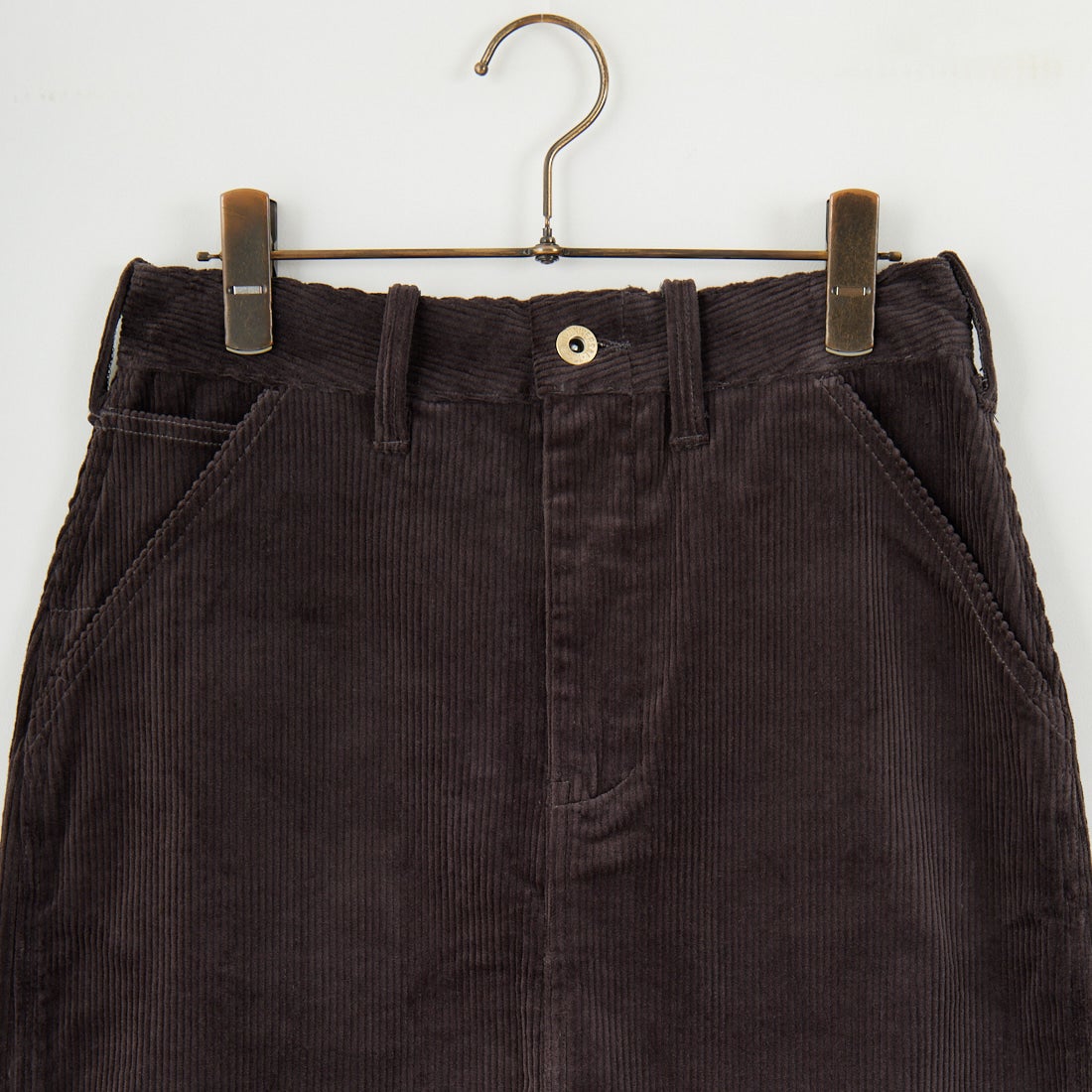 UNIVERSAL OVERALL [ユニバーサルオーバーオール] 別注 コーデュロイナロースカート [U2532767IN-JF] CHARCOAL