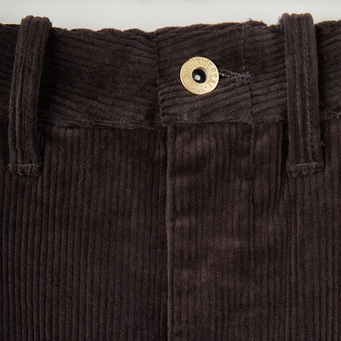 UNIVERSAL OVERALL [ユニバーサルオーバーオール] 別注 コーデュロイナロースカート [U2532767IN-JF] CHARCOAL