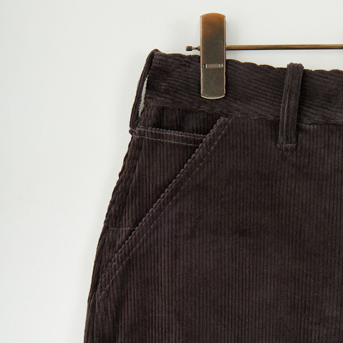 UNIVERSAL OVERALL [ユニバーサルオーバーオール] 別注 コーデュロイナロースカート [U2532767IN-JF] CHARCOAL