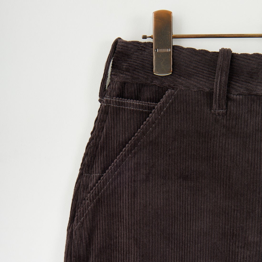 UNIVERSAL OVERALL [ユニバーサルオーバーオール] 別注 コーデュロイナロースカート [U2532767IN-JF] CHARCOAL