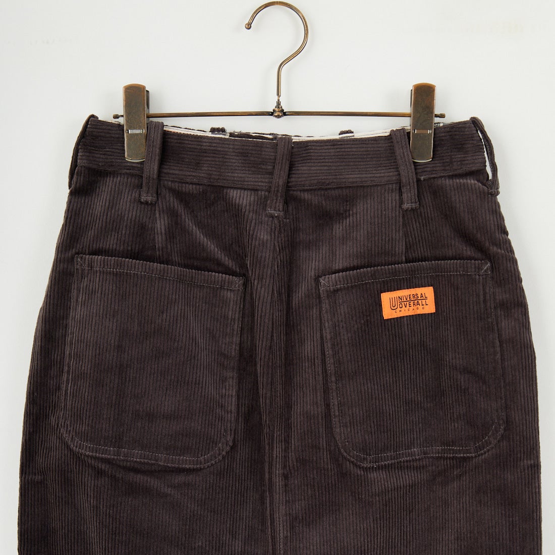 UNIVERSAL OVERALL [ユニバーサルオーバーオール] 別注 コーデュロイナロースカート [U2532767IN-JF] CHARCOAL