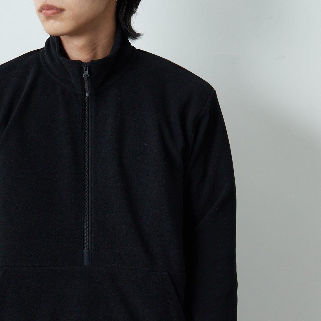 Goldwin [ゴールドウィン] ポーラテックパワーストレッチ ハーフジッププルオーバー [GL34313] BK