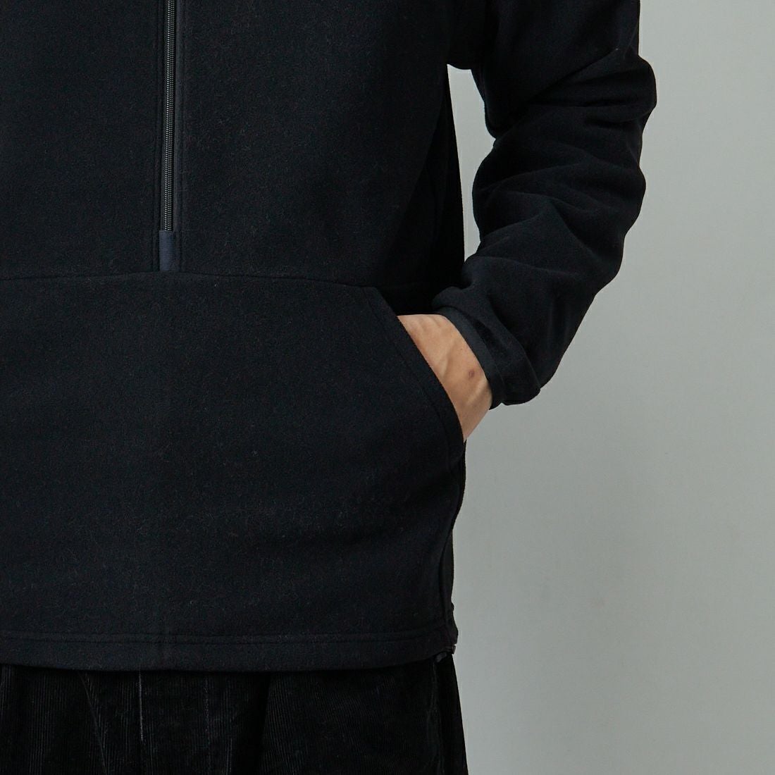 Goldwin [ゴールドウィン] ポーラテックパワーストレッチ ハーフジッププルオーバー [GL34313] BK