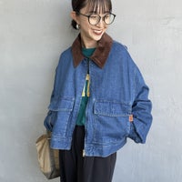 INDIGO&&モデル身長：150cm 着用サイズ：F&&