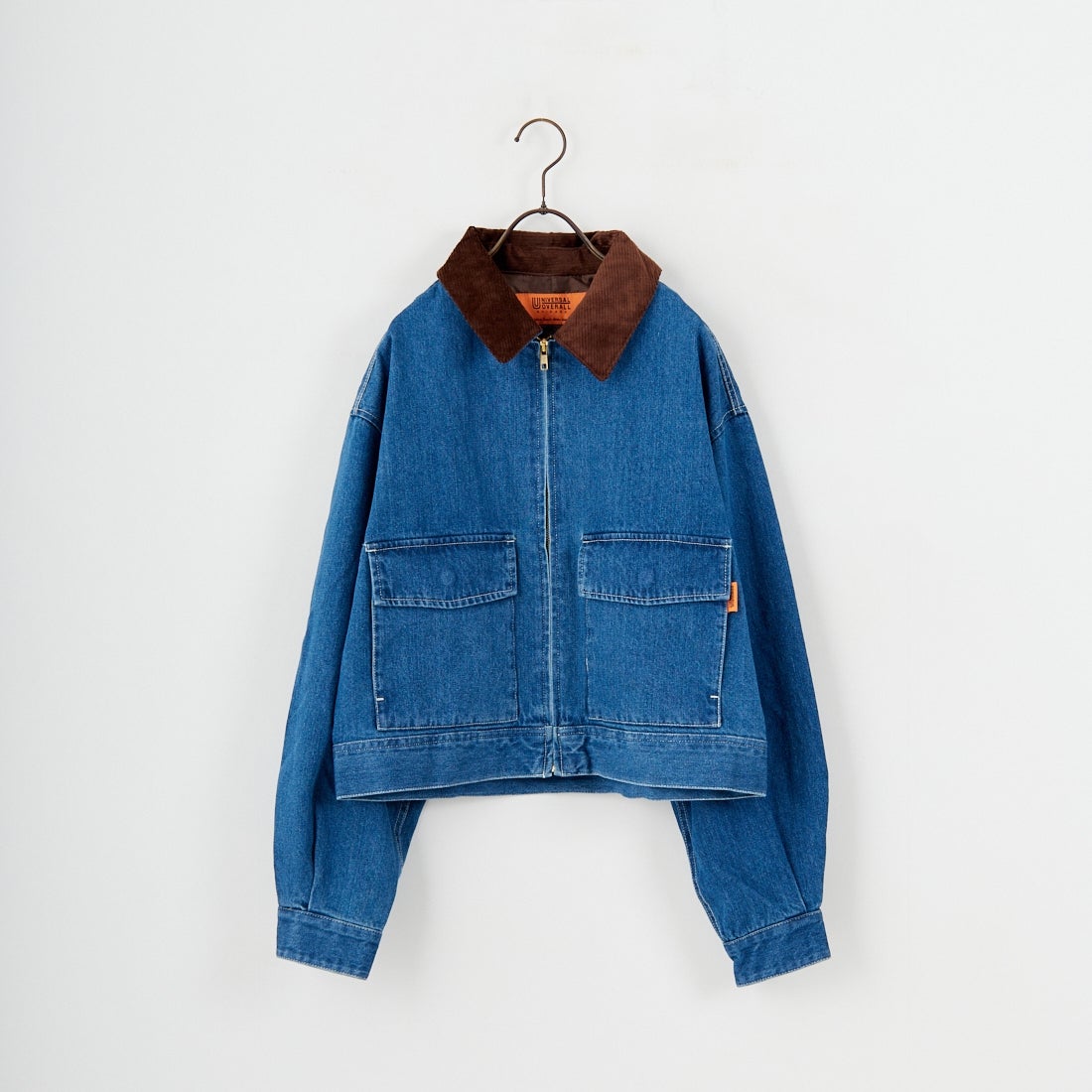 UNIVERSAL OVERALL [ユニバーサルオーバーオール] 別注 ショート丈ワークジャケット [U2532472IN-JF] INDIGO
