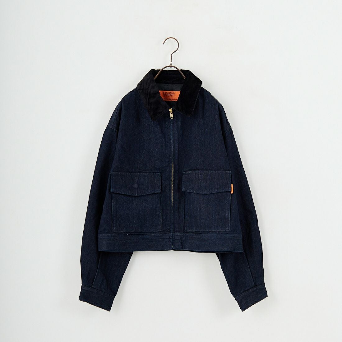 UNIVERSAL OVERALL [ユニバーサルオーバーオール] 別注 ショート丈ワークジャケット [U2532472IN-JF] O.W
