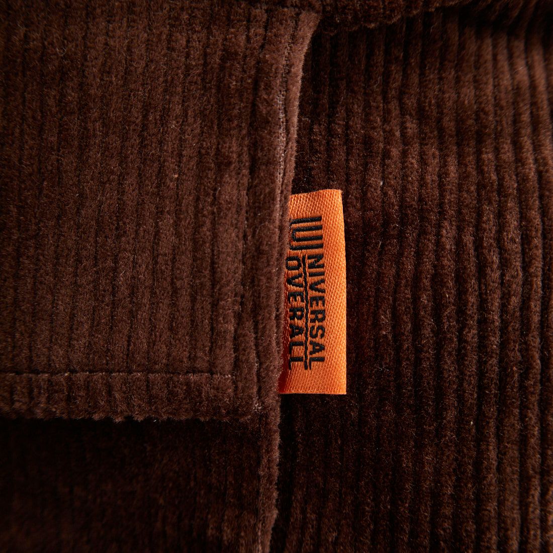 UNIVERSAL OVERALL [ユニバーサルオーバーオール] 別注 ショート丈ワークジャケット [U2532472IN-JF] BROWN