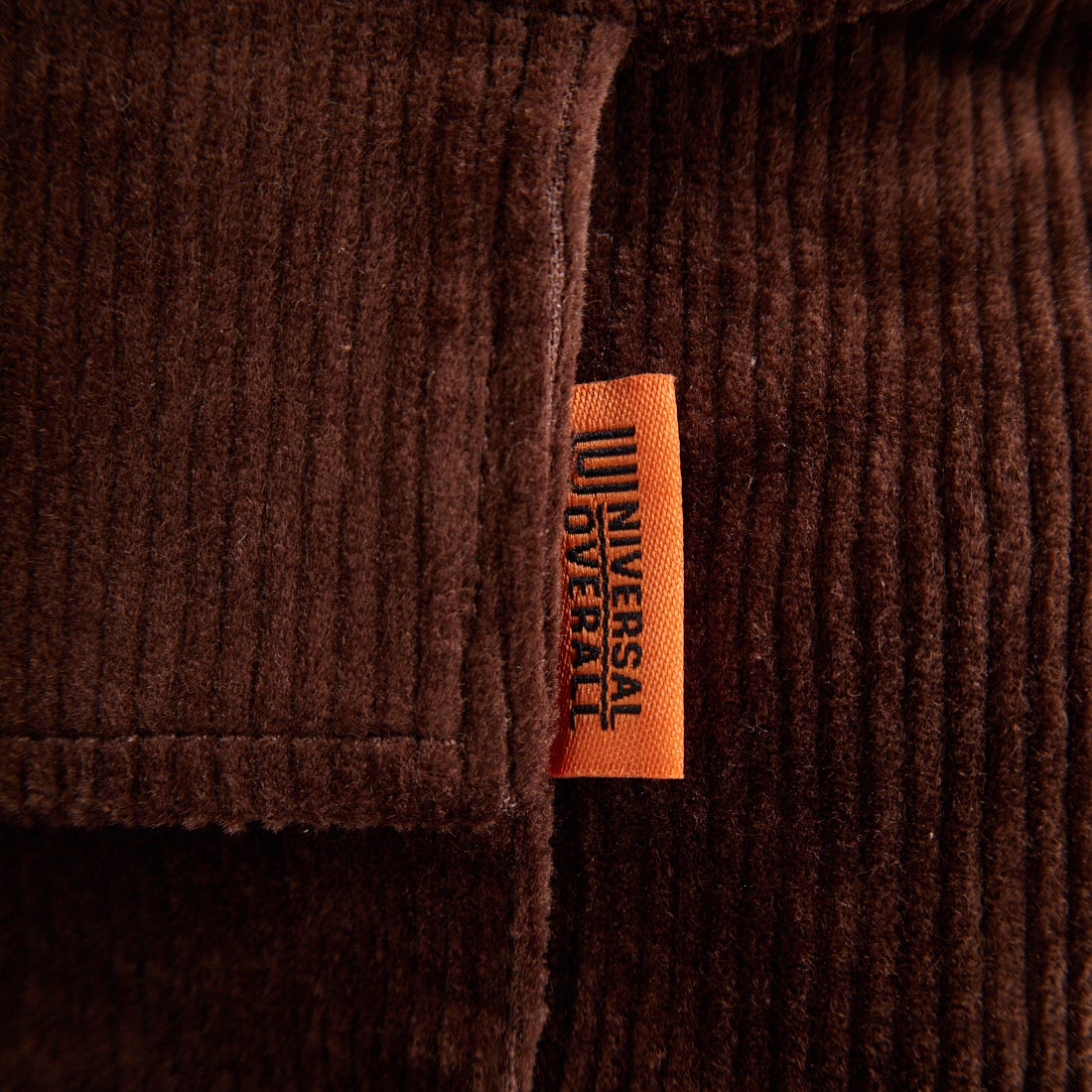 UNIVERSAL OVERALL [ユニバーサルオーバーオール] 別注 ショート丈ワークジャケット [U2532472IN-JF] BROWN