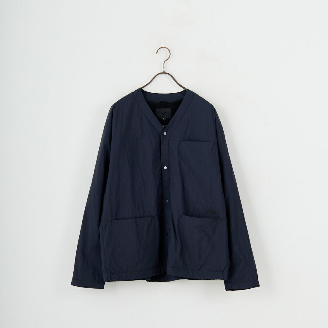 MIZUNO [ミズノ] ブレスサーモ サーマルメッシュノーカラージャケット [B2MEC504] 09 ﾌﾞﾗｯｸ