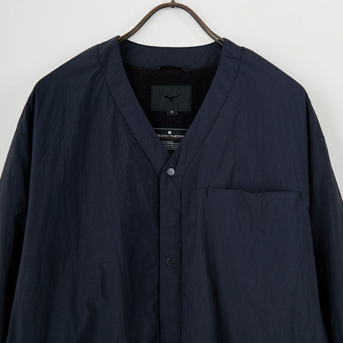 MIZUNO [ミズノ] ブレスサーモ サーマルメッシュノーカラージャケット