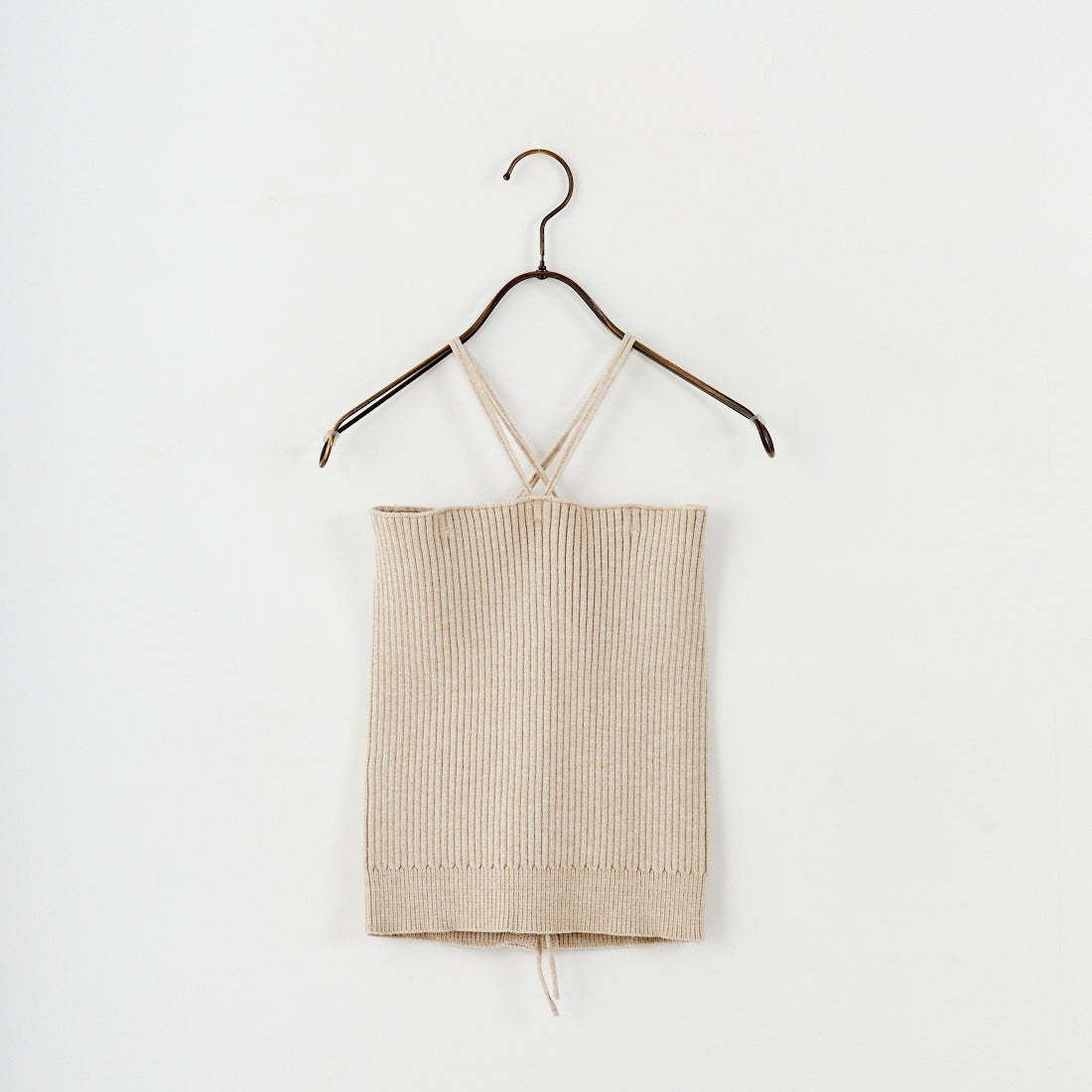 nenom [ネノム] マルチWAY フロントボタンリブニットビスチェ [NE25131033] 22 BEIGE