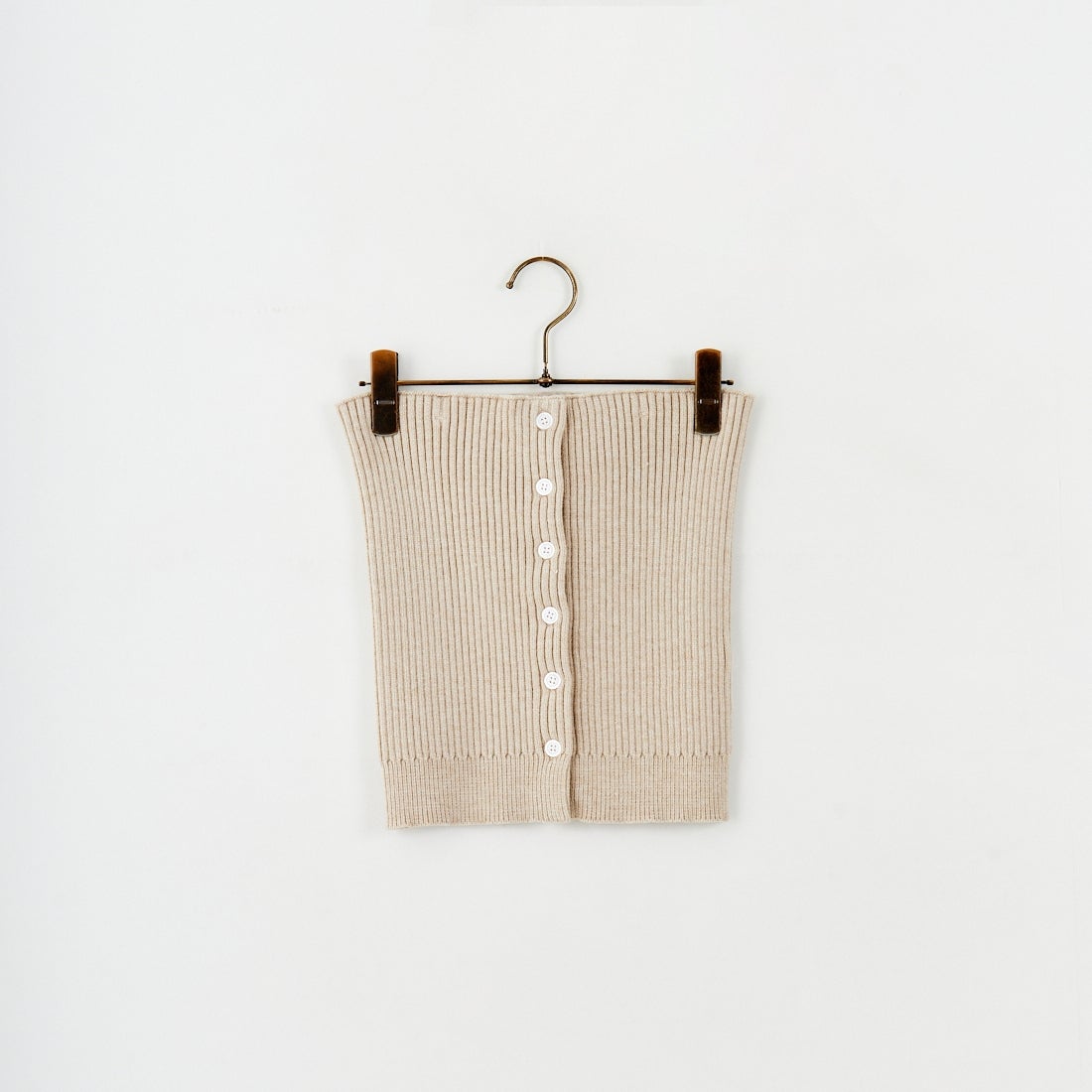 nenom [ネノム] マルチWAY フロントボタンリブニットビスチェ [NE25131033] 22 BEIGE