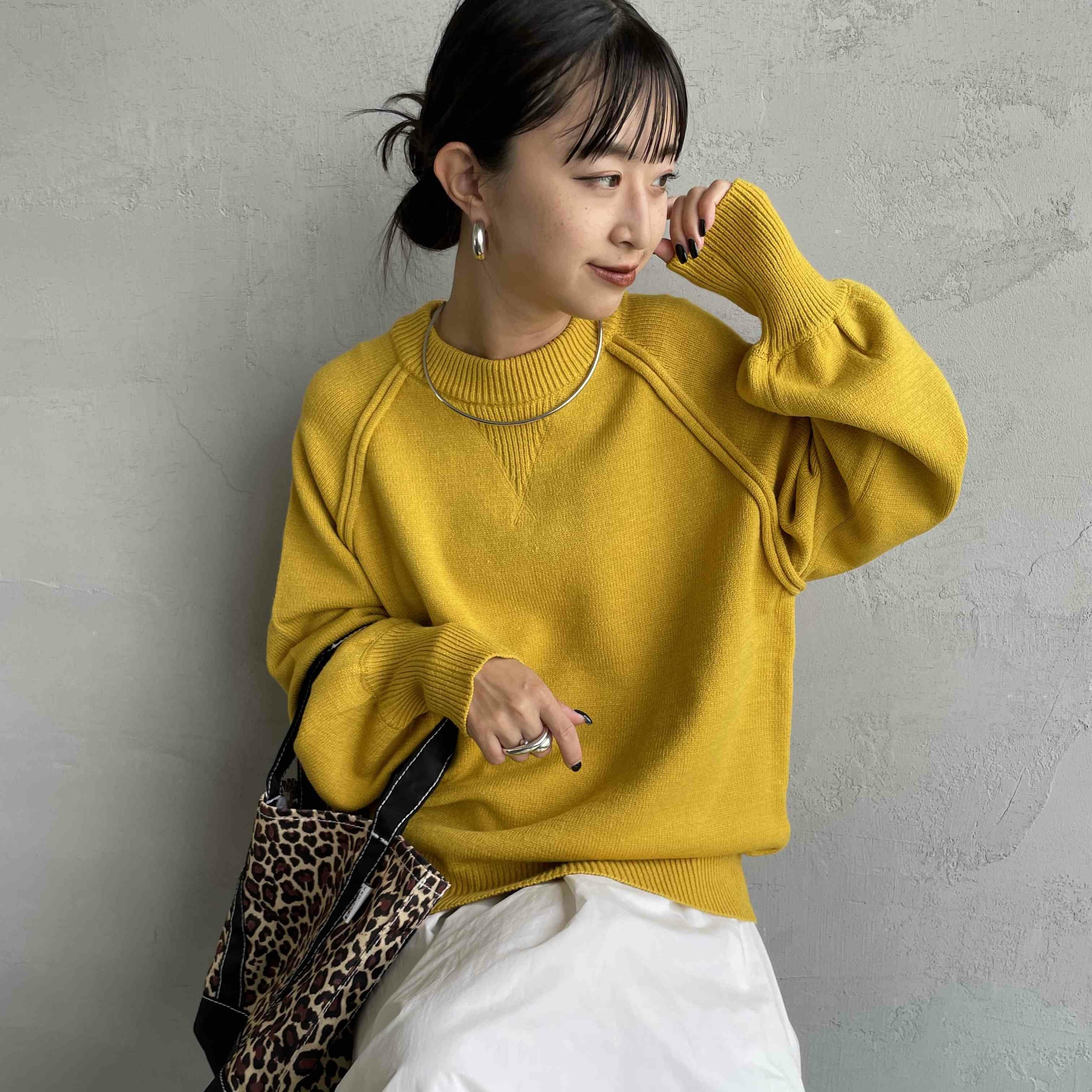 DANTON [ダントン] ラムウール クルーネックカーディガン [DT-D0031LMW