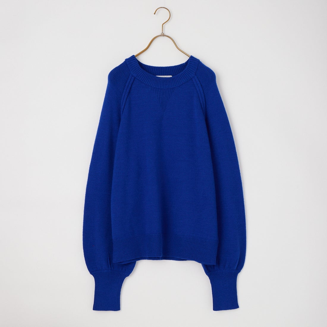 nenom [ネノム] スウェットライクニットプルオーバー [NE24131038] 12 BLUE