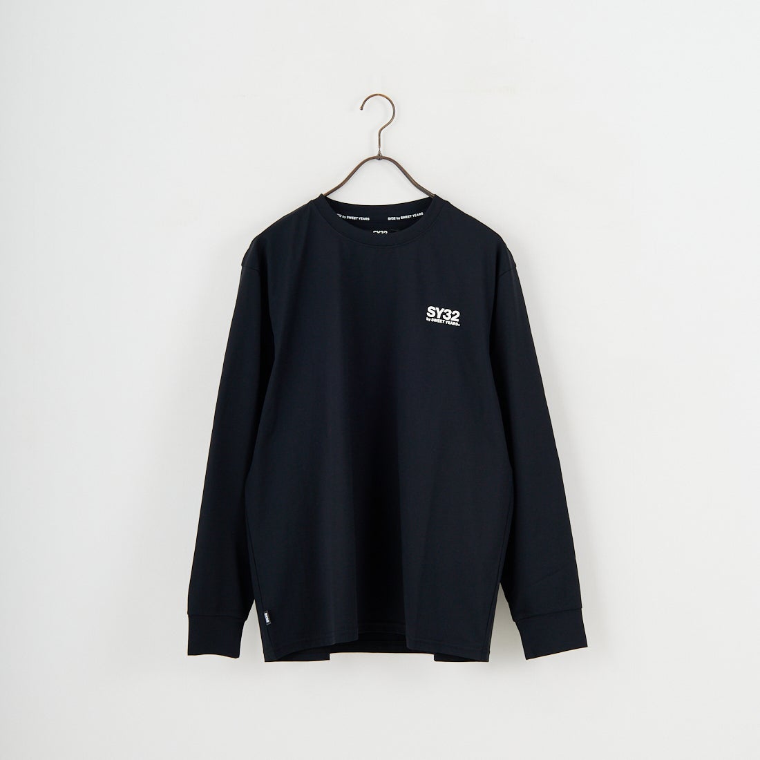 SY32 [エスワイサーティトゥ] サークルロゴバックプリント ロングスリーブTシャツ [15502] BLACK